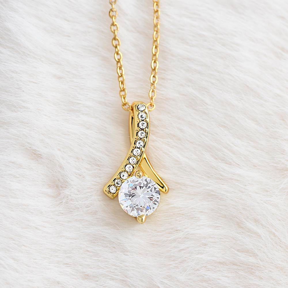 Patapata# Alluring Beauty Necklace ( Yellow & White Gold Variants )