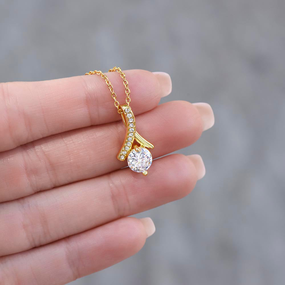 Patapata# Alluring Beauty Necklace ( Yellow & White Gold Variants )1