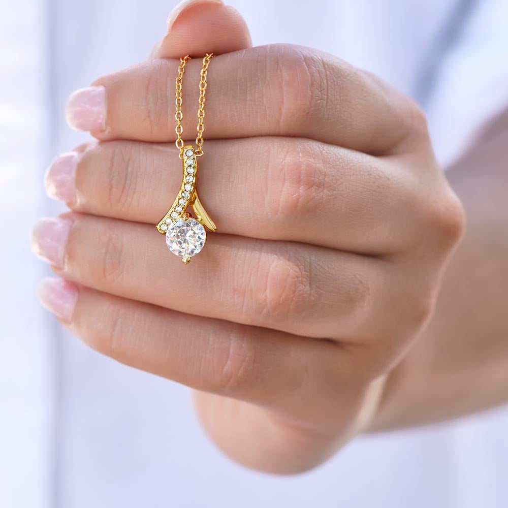Patapata# Alluring Beauty Necklace ( Yellow & White Gold Variants )1