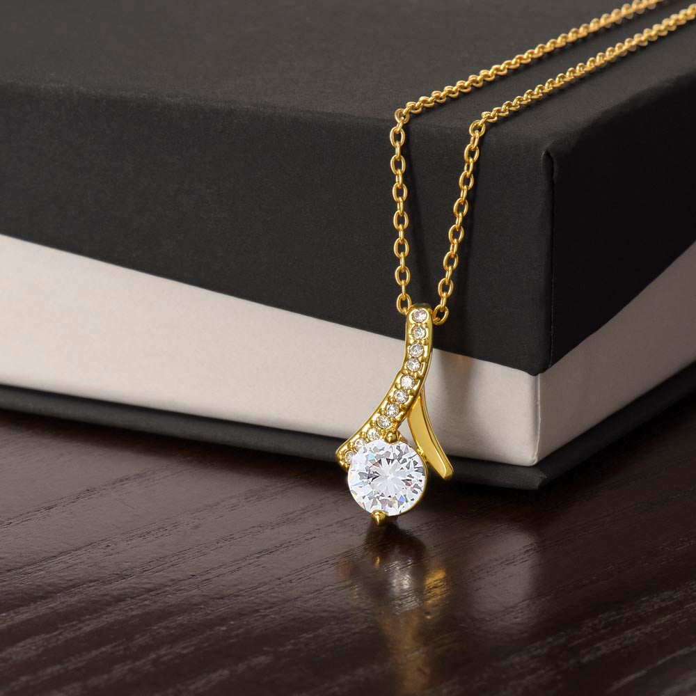 Patapata# Alluring Beauty Necklace ( Yellow & White Gold Variants )1