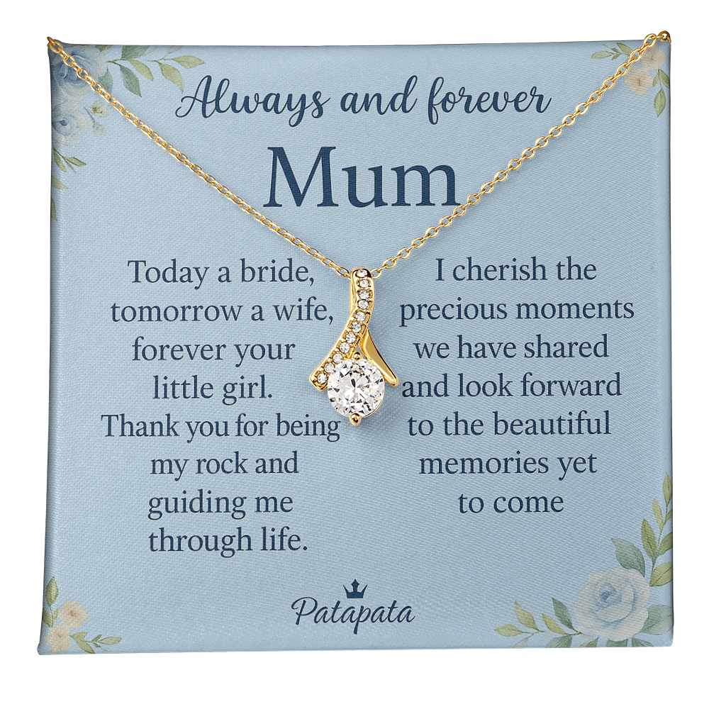 Patapata# Alluring Beauty Necklace ( Yellow & White Gold Variants )1
