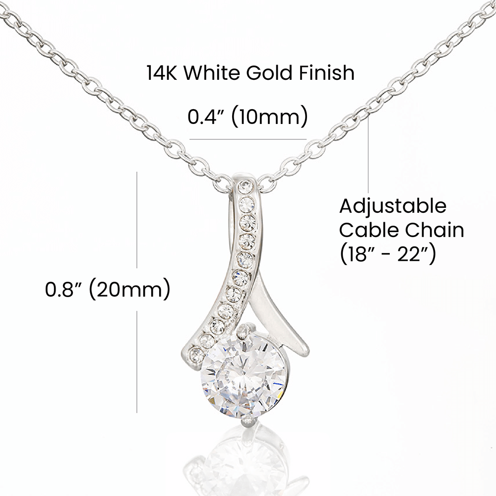 Patapata# Alluring Beauty Necklace ( Yellow & White Gold Variants )
