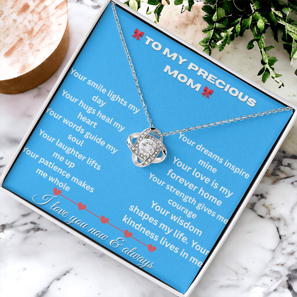 Patapata# ! Love Knot Necklace (Yellow  & White Gold Variants )4