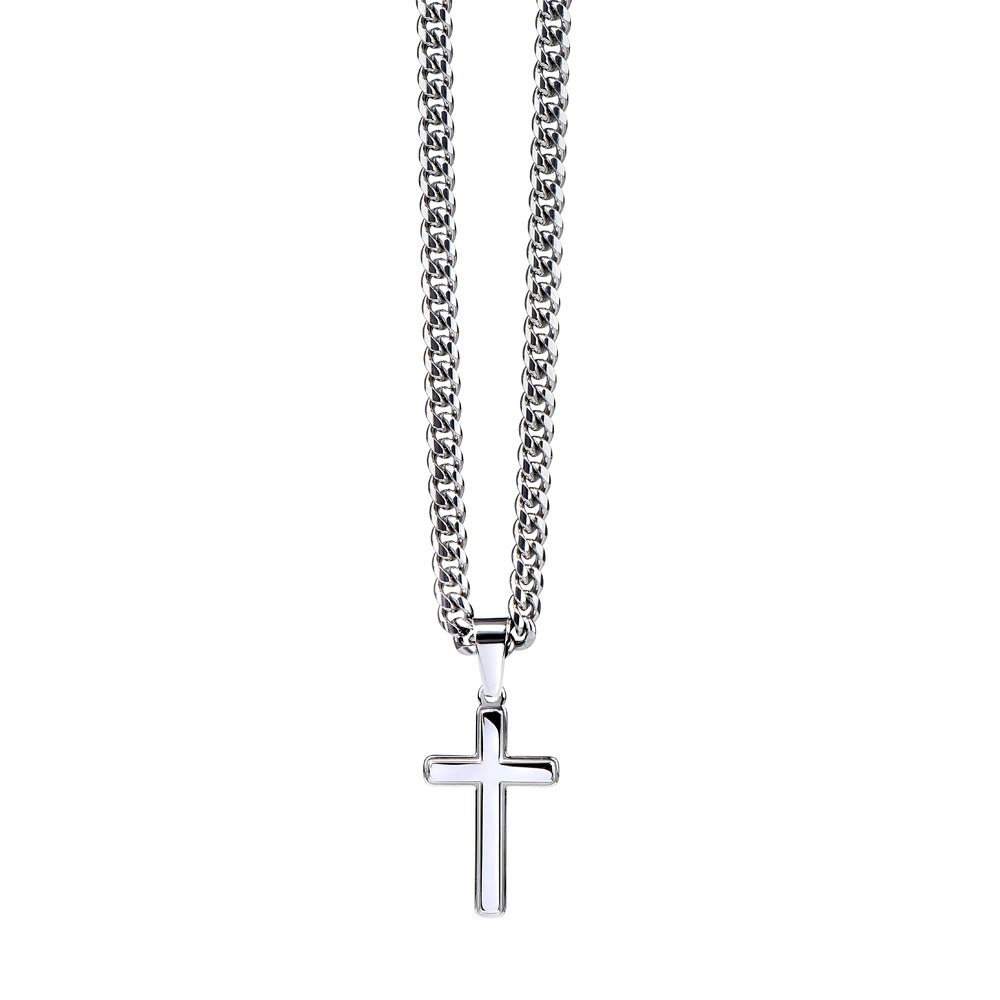 Patapata# Cuban Link Chain With Artisan Cross (AF)!!!