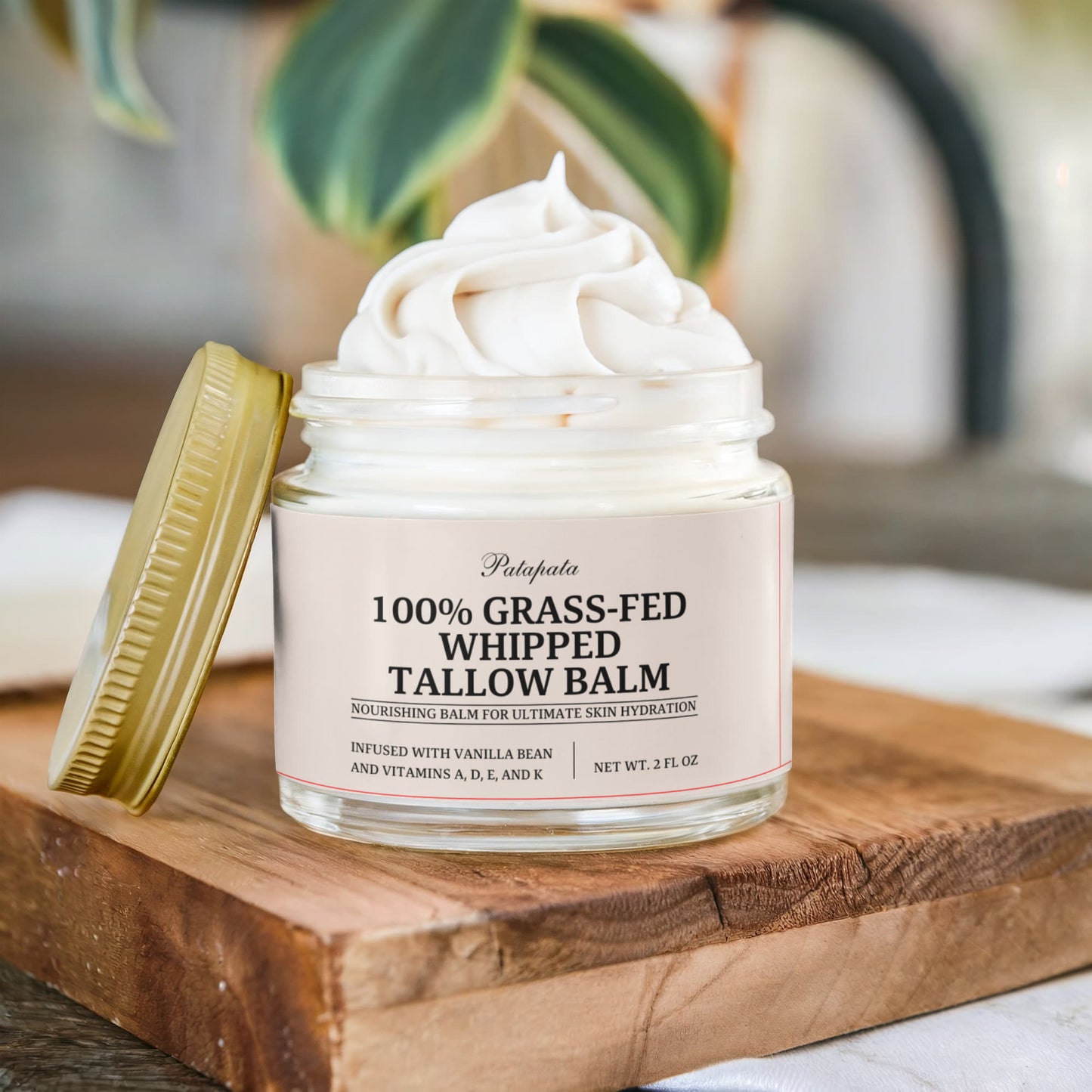 Patapata# ! Whipped Grass-Fed Tallow Balm with Vanilla Bean