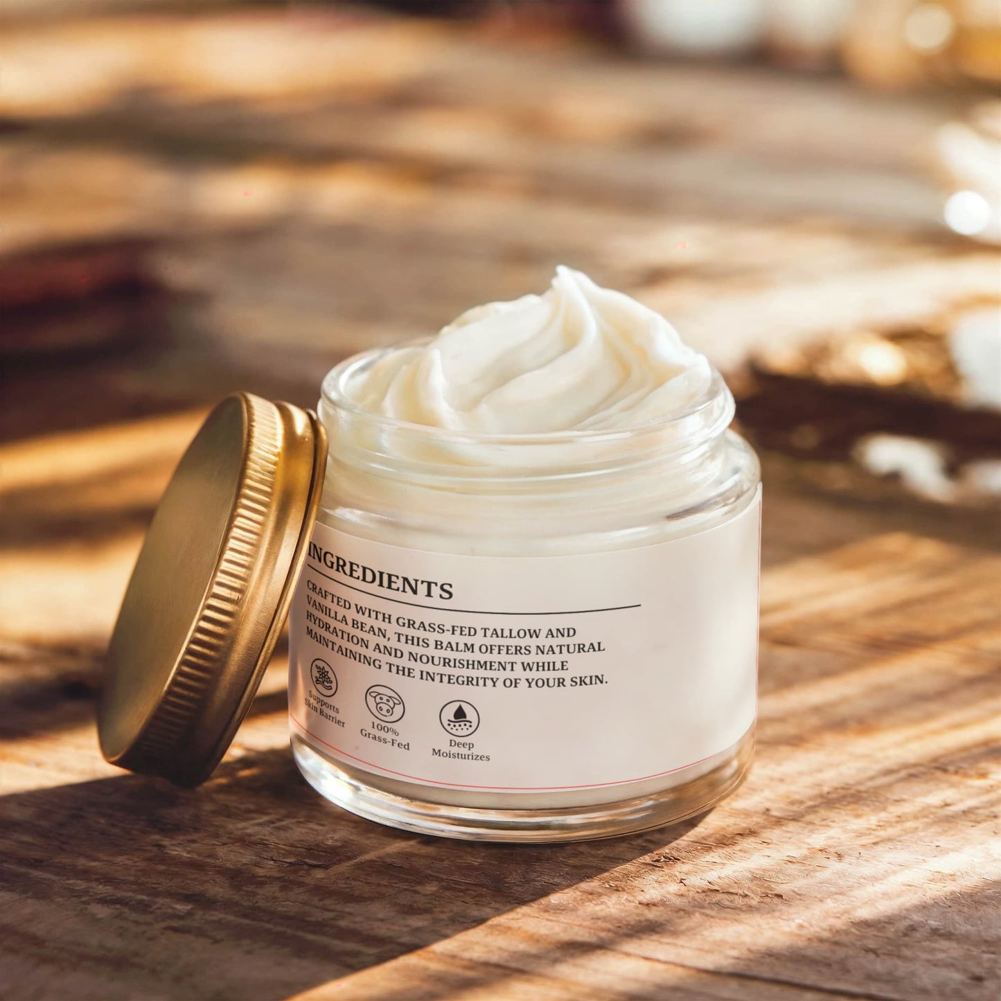 Patapata# ! Whipped Grass-Fed Tallow Balm with Vanilla Bean