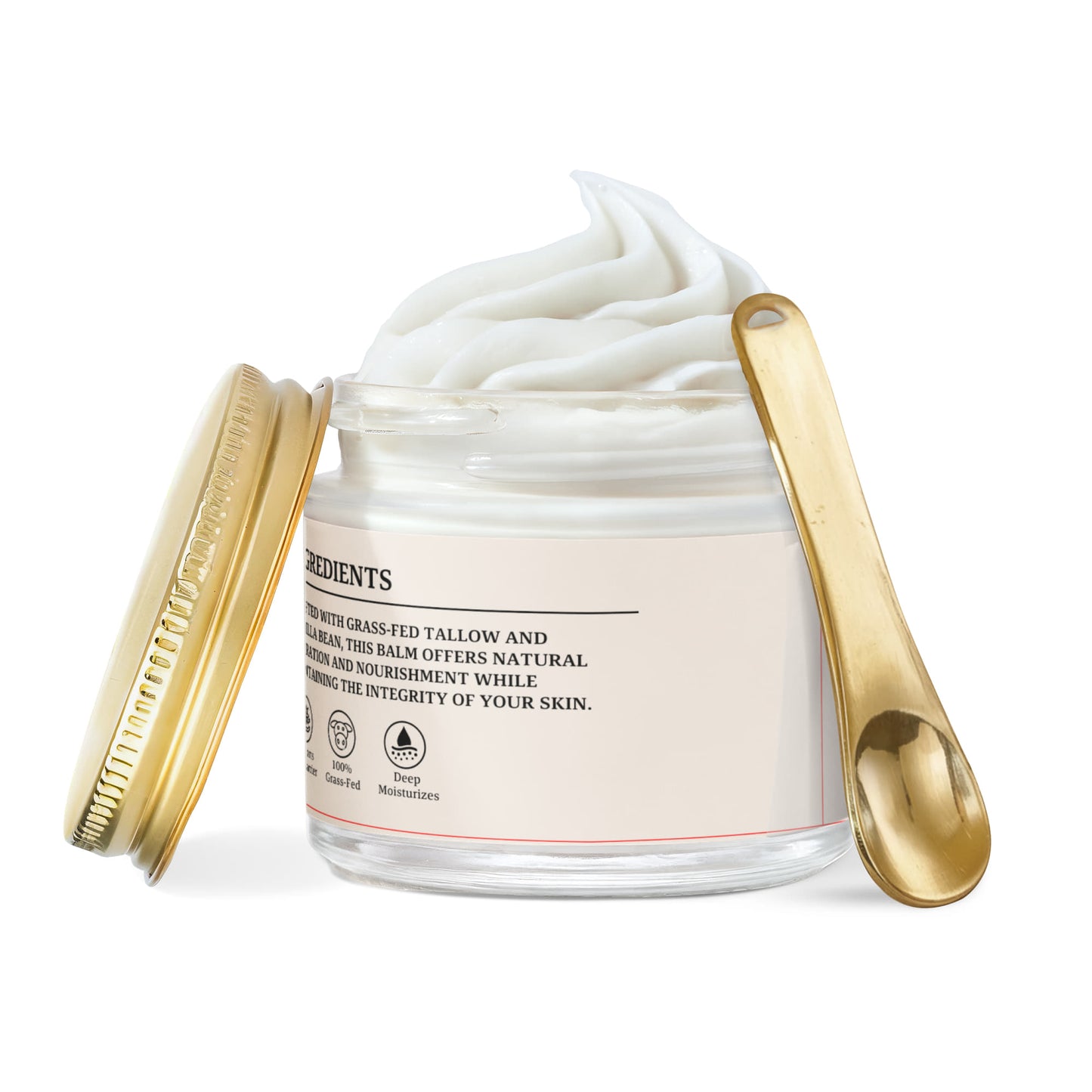 Patapata# ! Whipped Grass-Fed Tallow Balm with Vanilla Bean
