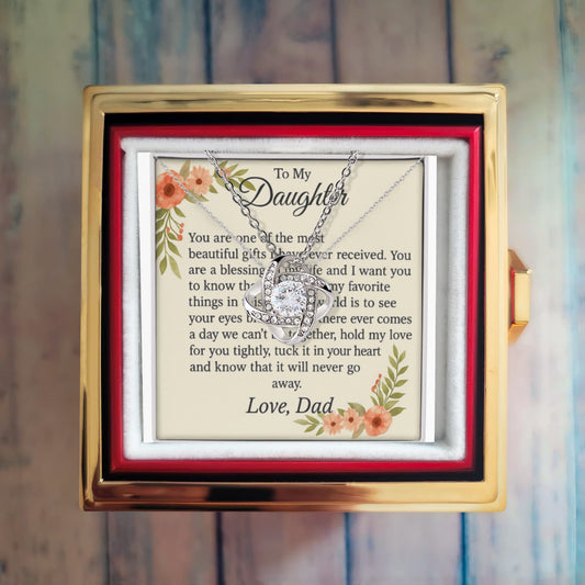 Patapata# ! Love Knot with Rotating Rose Gift Box 1