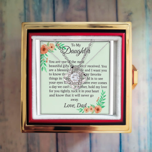 Patapata# ! Love Knot with Rotating Rose Gift Box 2