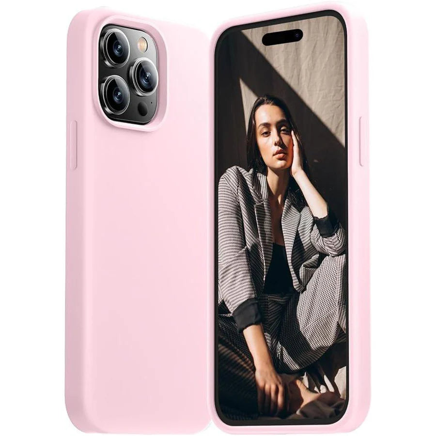 #Patapata iPhone 15 Pro Max Silicone Case – Premium Shockproof Cover