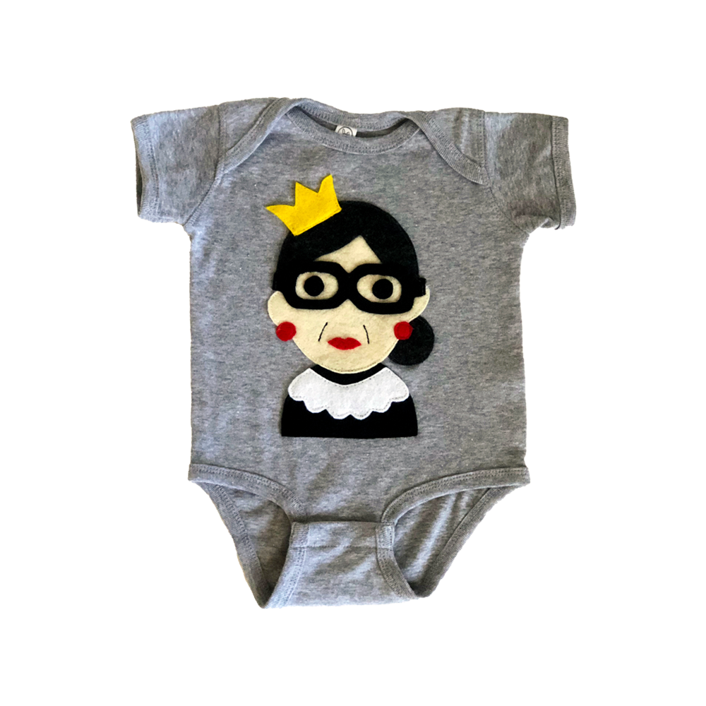 Patapata# RBG - Infant Bodysuit - Gray