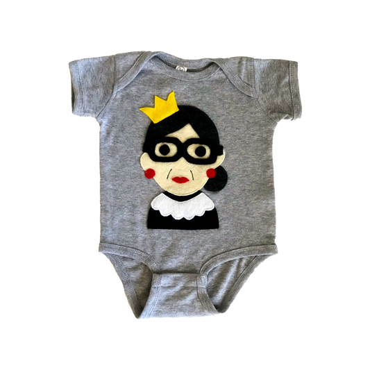 Patapata# RBG - Infant Bodysuit - Gray
