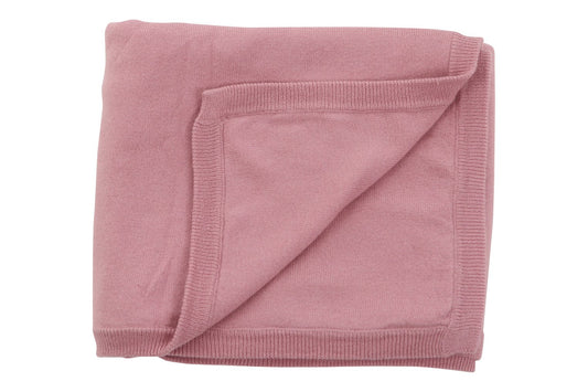 Patapata# Cotton Cashmere Pink Blanket